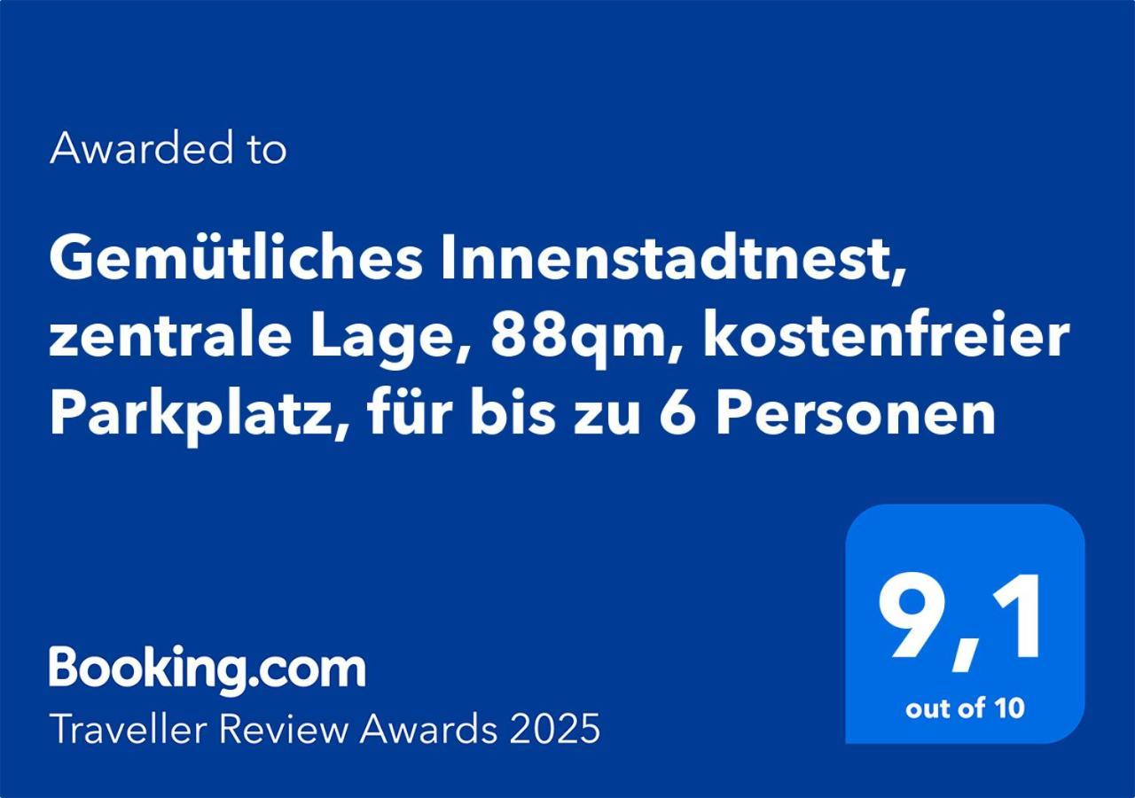 Gemuetliches Innenstadtnest, Zentrale Lage, 88Qm, Kostenfreier Parkplatz, Fuer Bis Zu 6 Personen コットブス エクステリア 写真